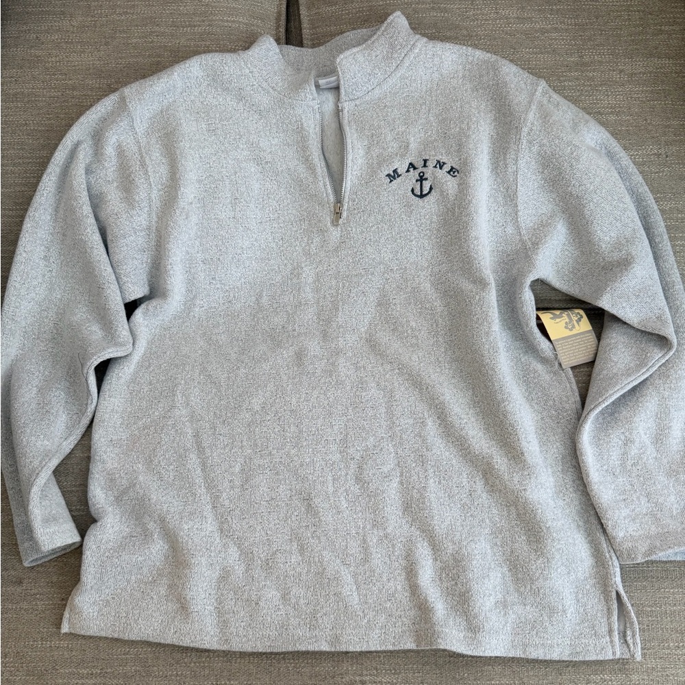 NWT 1/4 Zip Sweatshirt Size XL